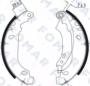 FOMAR FRICTION FO 9051